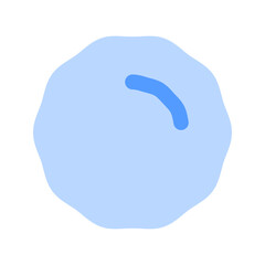 snowball duotone icon