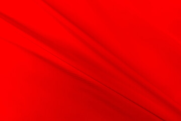 Red fabric textile texture background texturewave soft Wrinkles from satin, silk and cotton