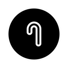 cane line circular icon