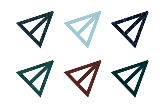 Sending messages icon symbol with multy color