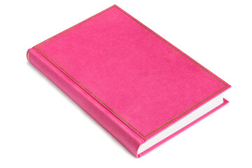 Pink book isolated