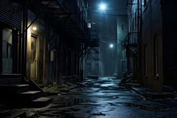 Fototapeta premium Alley wallpaper