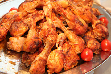 grilled chicken legs