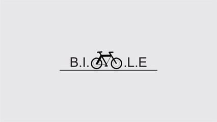 bicycle background and logo modern 