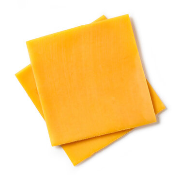 two slices of cheese