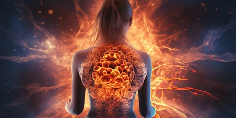 Unveiling Connections: Researchers Decode the Mechanisms Linking Stress to Intestinal Diseases, Unraveling the Intricate Relationship Between Mind-Body Health - obrazy, fototapety, plakaty