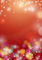 キラキラ背景タテ〜赤01