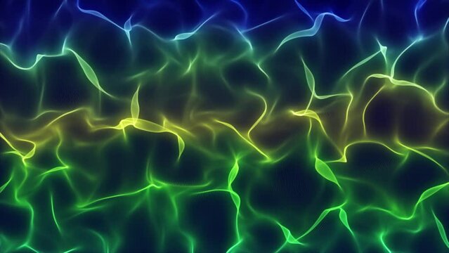 particle wave with abstract smooth wave background. multicolor color soft smooth trendy wavy animated 4k
