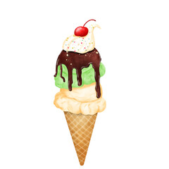 ice cream cone