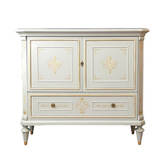 Cabinet on transparent background, white background, isolated, cabinet illustration