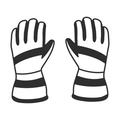 Winter Gloves Vector Set, Premium Winter Gloves Illustrations, Vector Winter Gloves Collection, Stylish Winter Gloves Vector Pack, Trendy Winter Glove Designs Vectorized, Vector Illustrations