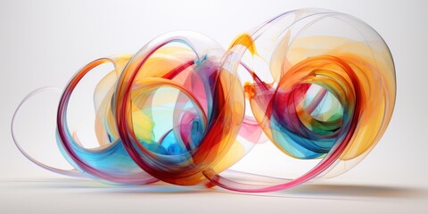 Abstract Mobile Elegance. Gradient Color Background