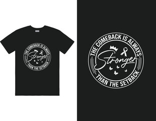 The comeback is always stronger than the setback design