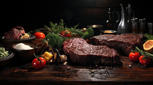 Selection Food That Good Heart Rustic , Background Images , Hd Wallpapers, Background Image