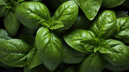 Fototapeta na wymiar Spinach Background Full Image Top View , Background Images , Hd Wallpapers, Background Image