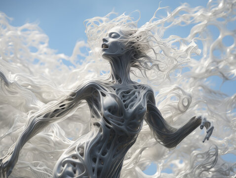 Elastic Essence: Fluidity of Form, Generative AI