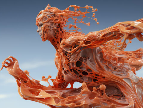 Fluid Form: The Art of Elasticity, Generative AI