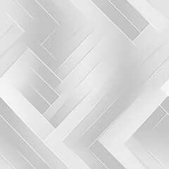 Abstract White Geometric Pattern with 3D Shadow Effect

