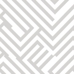 Abstract White Geometric Pattern with 3D Shadow Effect

