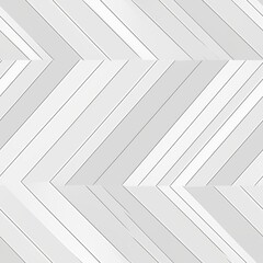 Obraz premium Abstract White Geometric Pattern with 3D Shadow Effect