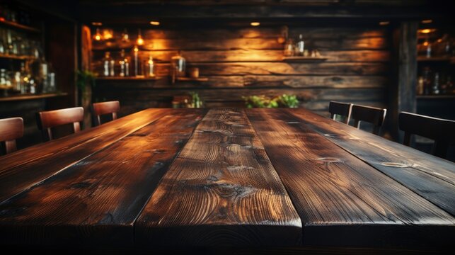 Empty Dark Wooden Table Front Abstract , Background Images , Hd Wallpapers, Background Image
