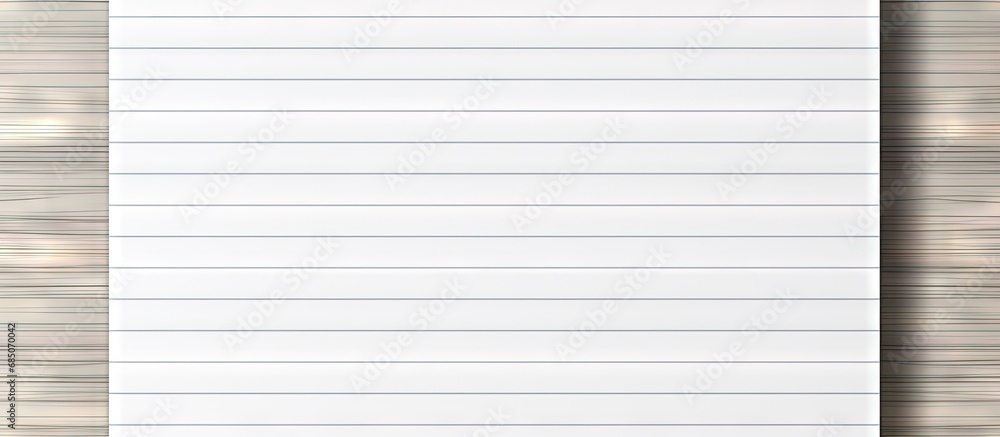 Poster lined page in exercise book blank worksheet writing template stationery paper texture copy space ima