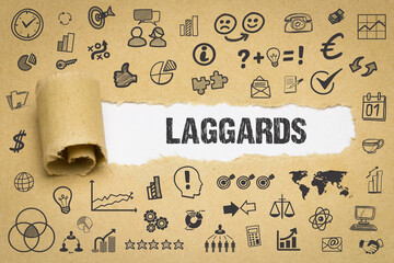 Laggards	 - obrazy, fototapety, plakaty
