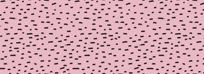 small dashes seamless pattern. Unique trendy pattern.