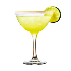 cocktail with lime, png