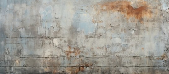 Rusty Memories: The Faded Beauty of a Weathered Wall and a Vibrant Fire Hydrant