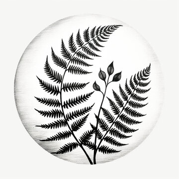 Ai Generated Art black and white background