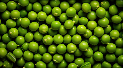 Food vegetable legume peas green background healthy
