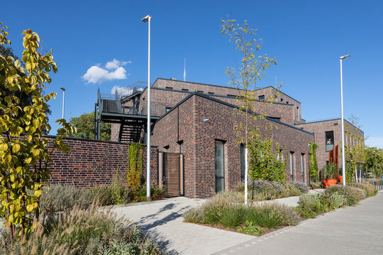 In 2023 eröffnete Verwaltungebäude Haus der grünen Verbände in Oberhausen in der Nähe der Zeche Osterfeld