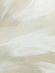 Obraz premium Abstract earthy art background. Textured hand painted acrylic template in soft neutral colors