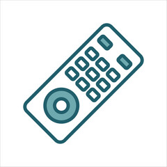 remote control icon vector design template simple and clean