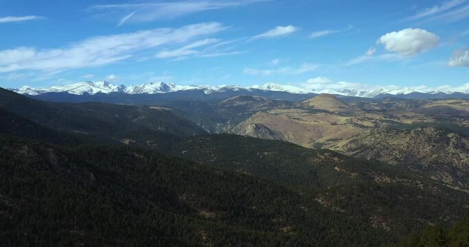 4k Drone Estes Park Colorado