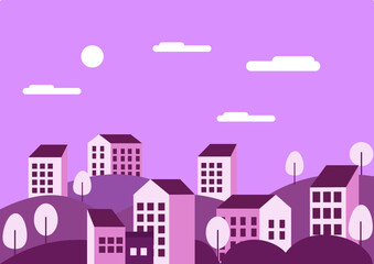 illustration of a city