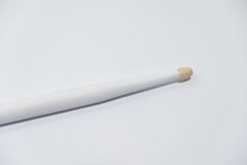 Colored White Drumstick on a white background