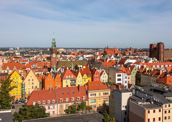 Panorama Rynku Wrocławskiego © sopthedrone
