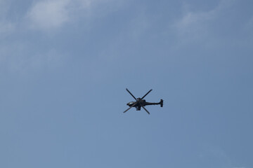 AH-64 아파치 공격헬기의 공중기동 에어쇼