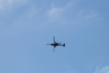 AH-64 아파치 공격헬기의 공중기동 에어쇼
