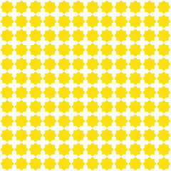 abstract geometric yellow star pattern can be used background.