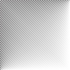 abstract geometric black white gradient line pattern can be used background. - obrazy, fototapety, plakaty