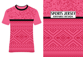 Sublimation Sports Jersey Tee Design | Athletic Apparel | Customizable Print | Performance Wear | Digital Art