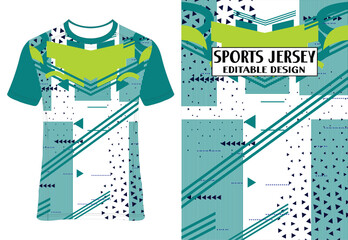 Sublimation Sports Jersey Tee Design | Athletic Apparel | Customizable Print | Performance Wear | Digital Art