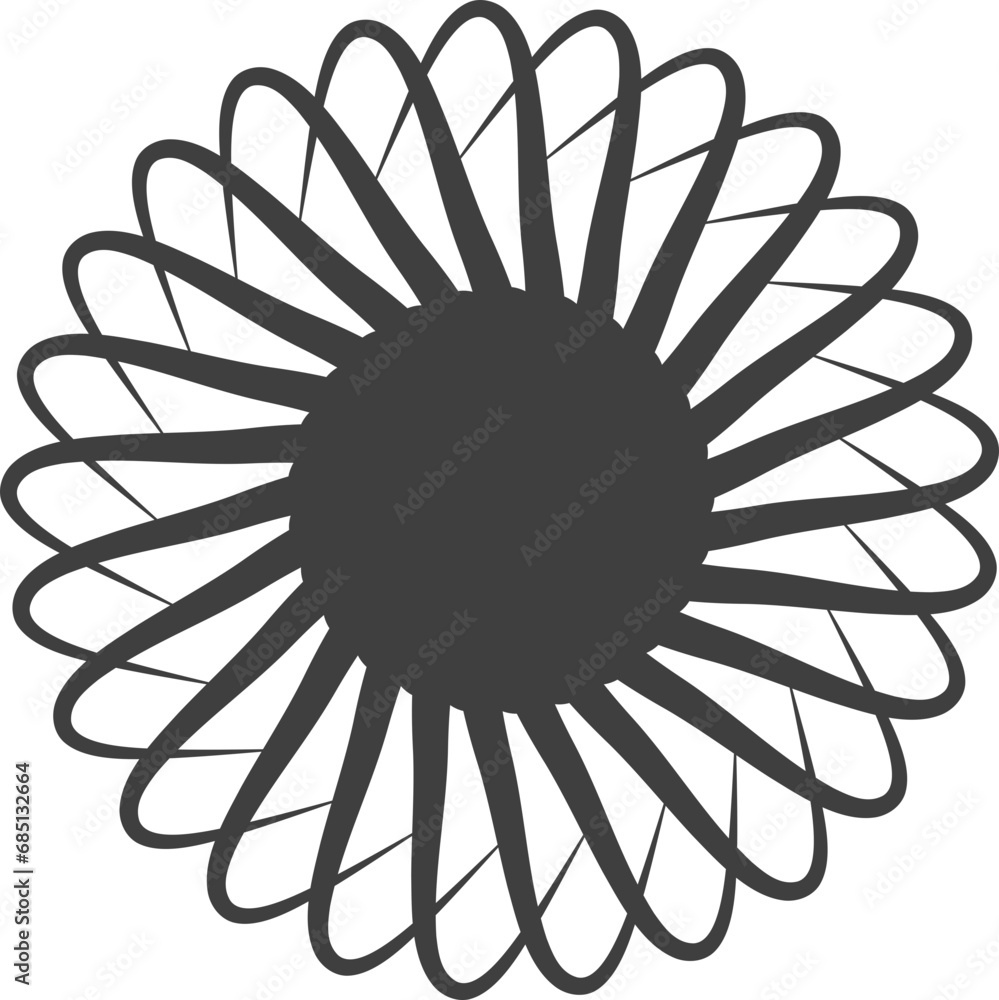 Poster spiral and swirl motion twisting circles design element set.
