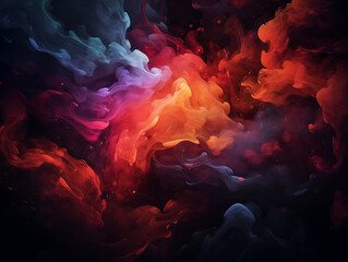 low key abstract background with cloud