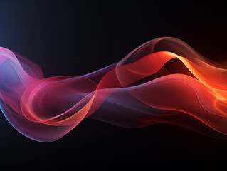 low key abstract background with waves