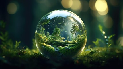 Obraz na płótnie Canvas Earth. Nature. Earth in a ball. Nature in a ball. generative ai