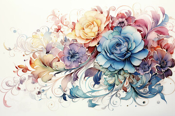 Floral Background Floral Wallpaper Floral Image Flower Background Flower Image Flower Wallpaper Illustration 